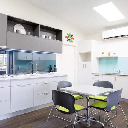 Clean and modern kitchen